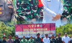 Kodim 0417/ Kerinci Gelar Upacara Pembukaan TMMD ke-126