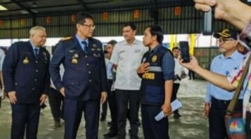 Menteri Purbaya Sidak Jalur Hijau Pelabuhan Tanjung Priok
