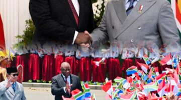 Sambut Presiden Afrika Selatan, Prabowo Perkuat Diplomasi Global