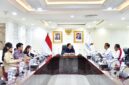 Jajaran Kementerian Pemuda dan Olahraga (Kemenpora) menggelar pertemuan