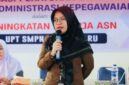 Plt. Kepala BKPSDM Dharmasraya, Ummu Azizah, memberikan klarifikasi resmi terkait proses pemberhentian ASN Annike Maulana.