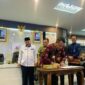 Walikota Sungai Penuh Alfin, SH, menghadiri launching dan penandatanganan PJPK Provinsi Jambi Tahun 2025–2029 di Jambi.
