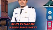 Kades Amar Sakti, Alpi Pinaldi, sampaikan ucapan selamat HUT ke-17 Kota Sungai Penuh dengan penuh semangat kebersamaan.