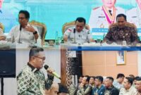 Wali Kota Sungai Penuh Alfin menghadiri kunjungan kerja Menkes RI Budi Gunadi Sadikin di RSUD Raden Mattaher J