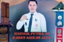 Kades Mekar Jaya, Hazmal Putra, SE, menyampaikan ucapan selamat HUT ke-17 Kota Sungai Penuh dan mengajak masyarakat terus berkontribusi membangun daerah.