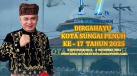 Anggota DPRD Kota Sungai Penuh Komisi II, Feri Hardito, A.Md, menyampaikan ucapan HUT ke-17 penuh semangat kebersamaan.