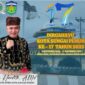 Anggota DPRD Kota Sungai Penuh Komisi II, Feri Hardito, A.Md, menyampaikan ucapan HUT ke-17 penuh semangat kebersamaan.