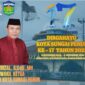 Wakil Ketua DPRD Kota Sungai Penuh, Hardizal, S. Sos., MH, saat menyampaikan ucapan selamat HUT ke-17 Kota Sungai Penuh.
