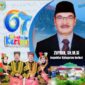 Inspektur Kabupaten Kerinci, Zufran, SH., M.Si, saat menyampaikan ucapan selamat Hari Ulang Tahun ke-67 Kabupaten Kerinci tahun 2025.
