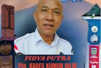 Pjs. Kades Kumun Hilir, Fidiya Putra, saat memberikan ucapan selamat HUT ke-17 Kota Sungai Penuh tahun 2025.