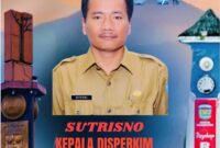 Sutrisno Kepala  Disperkim Kota Sungai Penuh saat menyampaikan ucapan selamat HUT ke-17 untuk Kota Sungai Penuh.