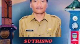 Sutrisno Kepala  Disperkim Kota Sungai Penuh saat menyampaikan ucapan selamat HUT ke-17 untuk Kota Sungai Penuh.