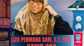 Kabid Sumber Daya Air Dinas PUPR Kota Sungai Penuh, Liza Permana Sari, S.T., M.T., menyampaikan ucapan selamat HUT ke-17 Kota Sungai Penuh dengan semangat membangun daerah.