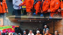 Wawako Sungai Penuh Azhar Hamzah menghadiri peringatan HUT ke-3 WIM dan Anniversary ke-14 Media Kerinci Time di DEJ Conversation Hall.
