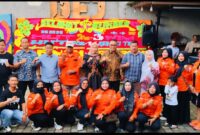 Wali Kota Sungai Penuh Alfin, SH dan Bupati Kerinci Monadi, S.Sos., M.Si menghadiri perayaan HUT WIM ke-3 dan Kerinci Time ke-14 di Sungai Penuh.