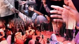 Presiden Prabowo meninjau tenda pengungsian dan berdialog dengan warga terdampak banjir di Padang Pariaman.

