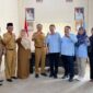 Wabup Kerinci H. Murison bersama jajaran Pemkab Kerinci dan tim Komisi Informasi Provinsi Jambi  usai pelaksanaan visitasi Monev Keterbukaan Informasi Publik Tahun 2025 di Bukit Tengah, Siu