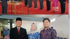 Wakil Bupati Kerinci, H. Murison, saat melantik Juanda Sasmita sebagai Kepala Dinas Perhubungan Kerinci.