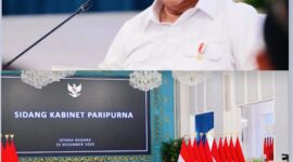 Presiden Prabowo Subianto memimpin Sidang Kabinet Paripurna di Istana Negara, membahas penanganan bencana dan bantuan untuk masyarakat terdampak.
