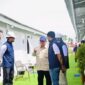 Presiden Prabowo Subianto meninjau langsung progres pembangunan rumah hunian Danantara di Kabupaten Aceh