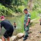 Evakuasi korban tenggelam di Air Terjun Way Lalaan, Lampung.