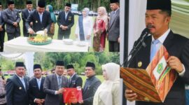 Bupati Kerinci Monadi memimpin Upacara Hari Amal Bakti ke-80 Kemenag
Caption: Bupati Kerinci Monadi bertindak sebagai Inspektur Upacara pada peringatan HAB ke-80 Kementerian Agama