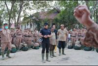 Pelepasan kloter pertama Praja IPDN sebagai garda pemulihan pemerintahan Aceh Tamiang.