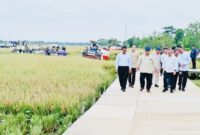 Prabowo Subianto meninjau inovasi pertanian modern untuk meningkatkan efisiensi dan nilai tambah.