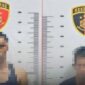 Dua tersangka sindikat PMI ilegal diamankan oleh Tim Reskrim Polsek Batam di Pulau Terong, Batam.