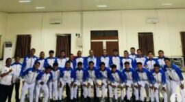 Pelepasan Tim FC Muja Berbhakti
Wakil Bupati Muaro Jambi, Junaidi H. Mahir, secara resmi melepas tim FC Muja Berbhakti menuju Gubernur Cup Jambi 2026.