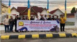 Anggota AWaSI Jambi mengikuti Media Gathering dan Refleksi 2025 di Taliba Garden Camping Ground, Muaro Bungo.