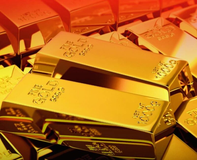 emas batangan yang terus menguat seiring meningkatnya minat investor di tengah ketidakpastian ekonomi global.