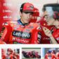 Marc Marquez saat membela Ducati di ajang MotoGP, dengan negosiasi kontrak baru yang hampir rampung untuk musim mendatang.