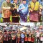Wali Kota Sungai Penuh Alfin, SH, menghadiri Kenduri Sko Luhah Depati Intan Sulak Mukai yang digelar di Desa Tebbing Tinggi, Kecamatan Siulak Mukai. 