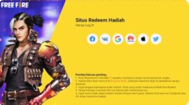 Ilustrasi game Free Fire dan hadiah item gratis dari kode redeem Garena