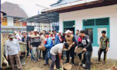 Sambut Bulan Suci Ramadan, Wali Kota Sungai Penuh Gelar Gotong Royong Bersama Masyarakat Enam Luhah