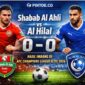 Pemain Shabab Al Ahli berduel dengan pemain Al Hilal dalam pertandingan AFC Champions League Elite 2025/26 yang berakhir imbang tanpa gol di Rashid Stadium, Dubai.