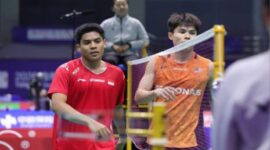Tunggal putra Indonesia Moh Zaki Ubaidillah atau Ubed menunjukkan performa gemilang di Kejuaraan Beregu Asia 2026 dan naik peringkat dunia.