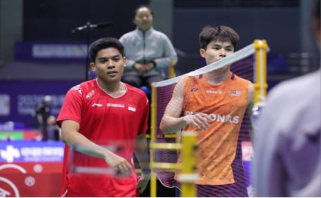Tunggal putra Indonesia Moh Zaki Ubaidillah atau Ubed menunjukkan performa gemilang di Kejuaraan Beregu Asia 2026 dan naik peringkat dunia.
