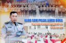 Karo SDM Polda Jambi Kombes Pol Handoko saat membuka Pelatihan Peningkatan Kemampuan Operator SDM di Aula Gedung Siginjai.
