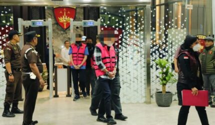 Ilustrasi tersangka kasus korupsi ditahan di Rutan Salemba