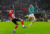 Laga Sunderland melawan Liverpool pada lanjutan Liga Inggris 2025/2026 di Stadium of Light.