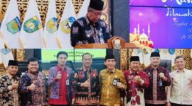 Wakil Bupati Kerinci H. Murison menghadiri Rakerda LPTQ Provinsi Jambi 2026 di Ruang Pola Kantor Gubernur Jambi.