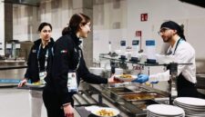 Makanan yang tersedia di Olympic Village Olimpiade Musim Dingin 2026.