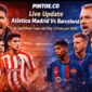 Barcelona kalah 0-4 dari Atletico Madrid pada leg pertama semifinal Copa del Rey di Metropolitano.