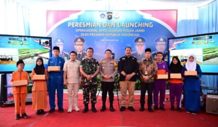 Peresmian dan launching operasional SPPG jajaran Polda Jambi