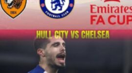 Pedro Neto merayakan gol ketiganya saat Chelsea mengalahkan Hull City 4-0 di Piala FA, 