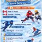 Grafik highlight event dan peluang medali di Olimpiade Musim Dingin Milano Cortina 2026 termasuk hoki es, speed skating, dan ski