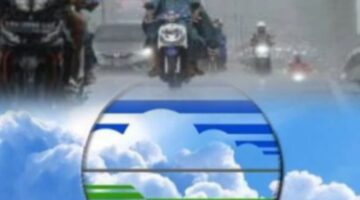 BMKG mengeluarkan peringatan dini hujan lebat di enam provinsi pada Minggu, 15 Februari 2026