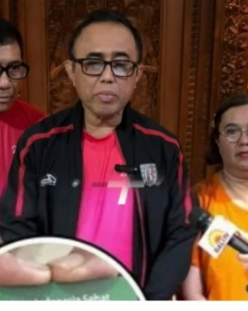 Wali Kota Denpasar I Gusti Ngurah Jaya Negara saat mengklarifikasi pernyataan terkait PBI JK